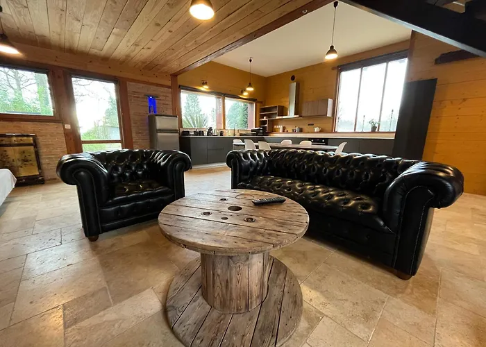 شقة L'atelier Cosy & Moderne, Terrasse Pres Nature Soucelles