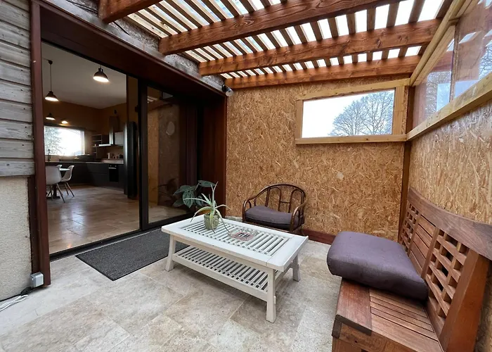 L'atelier Cosy&moderne, Terrasse Près Nature * Soucelles